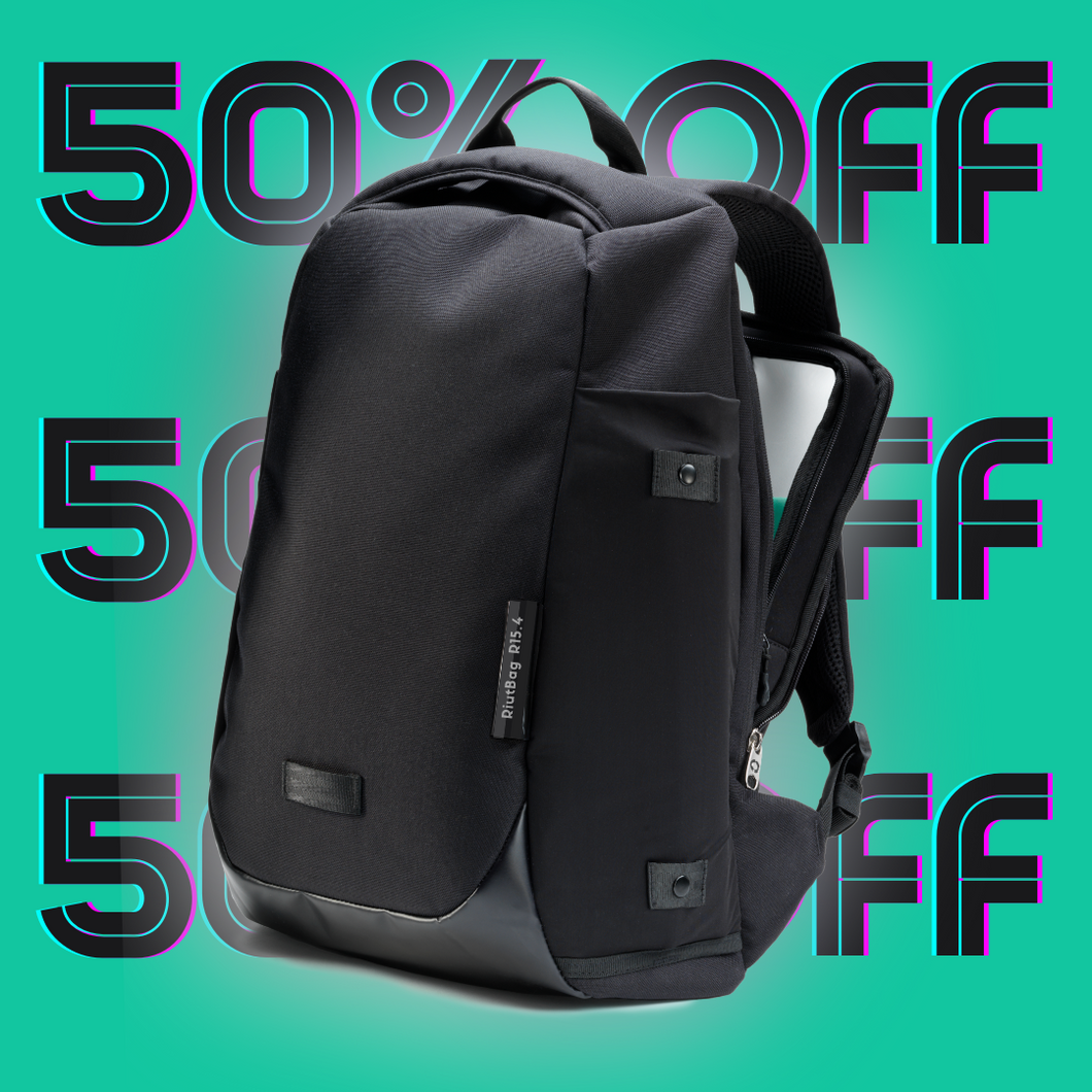 RiutBag R15.4 Everyday Secure Laptop Backpack