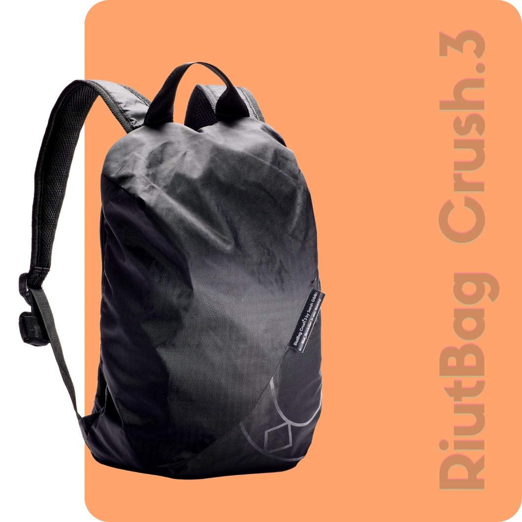 RiutBag Crush.3 Ultra Light Secure Foldable Daypack 14L Capacity