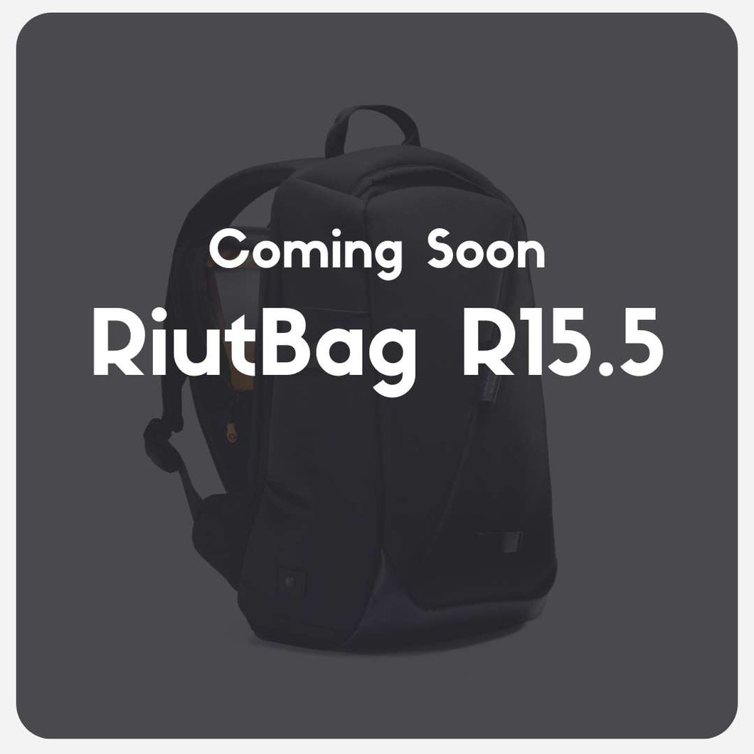 RiutBag R15.5 Everyday Carry Laptop Backpack | Secure, 23.5L Capacity