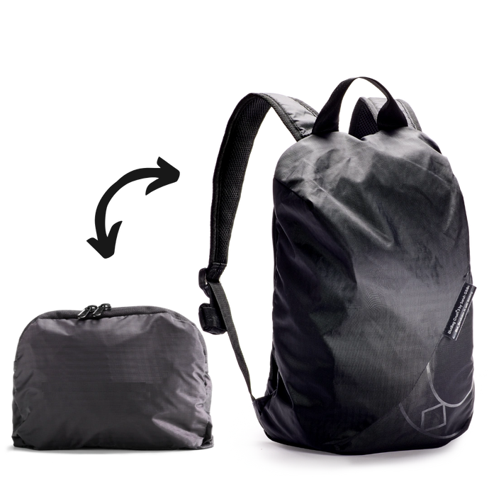 RiutBag Crush.3 - Ultra-Light, Secure, Foldable Daypack | 14L Capacity